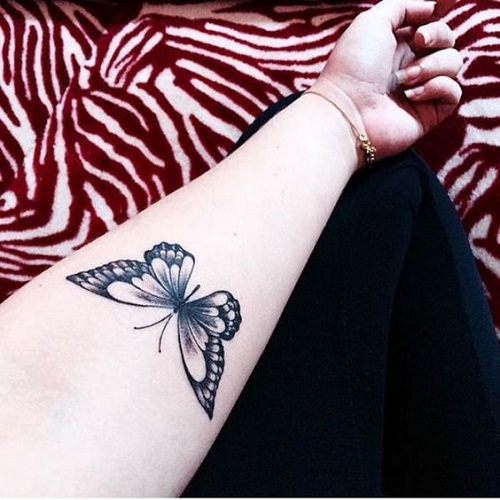 Pequena Borboleta Tatuagens com Imagens Tatuagem