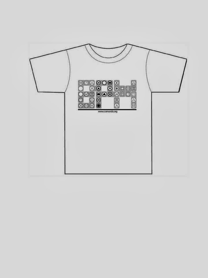 Camunda BPM tetris t-shirt