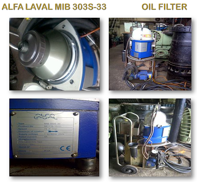 Alfa Laval Oil Filter used in running condition for sale