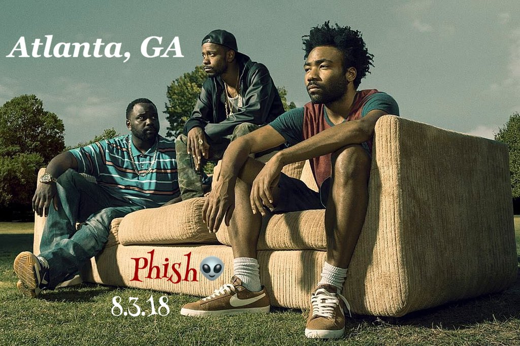 Phish Atlanta Setlist 8/3/18 Alpharetta, GA