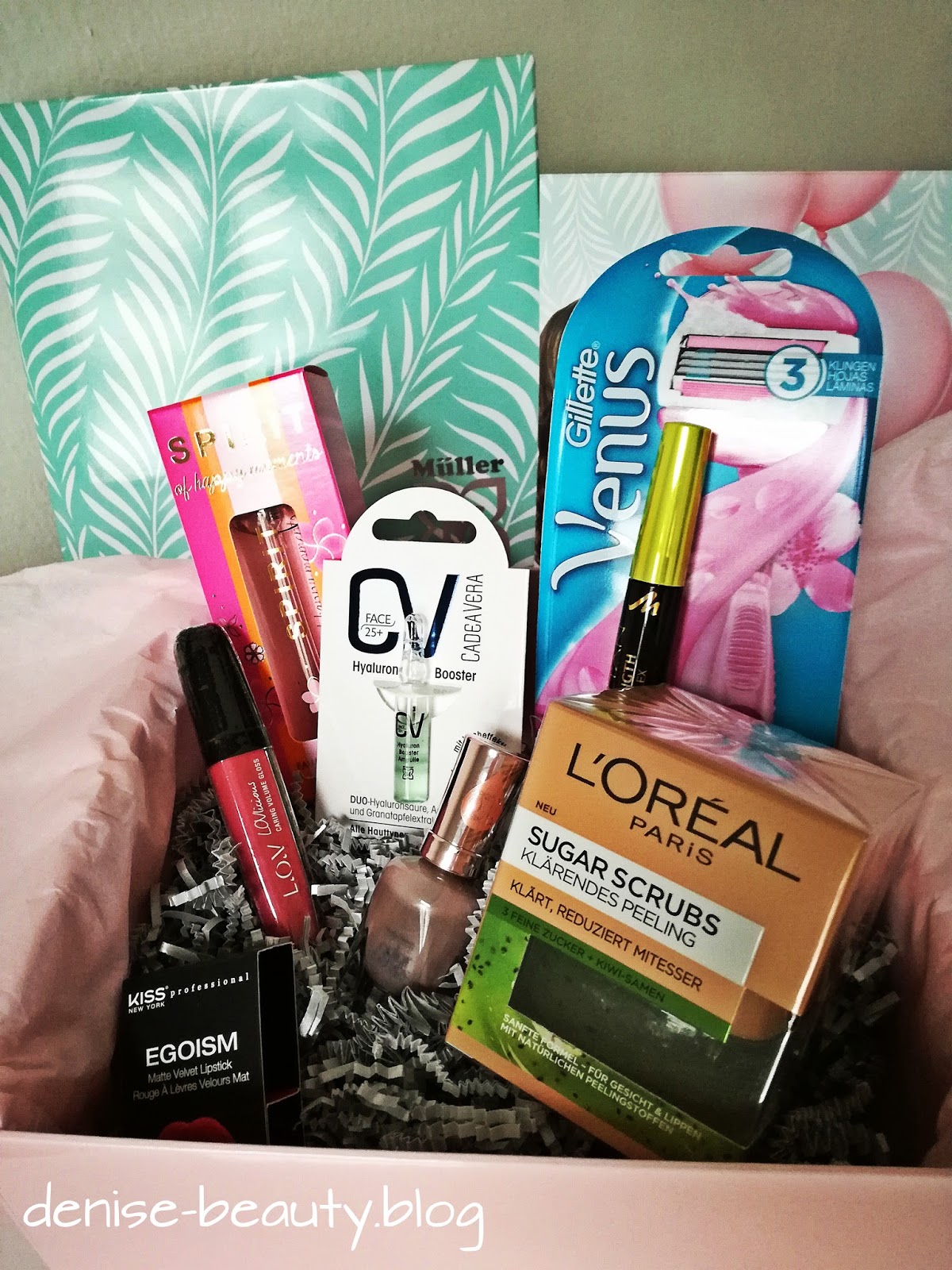 Müller LookBox "Happy Moments" Das Leben ist zu kurz für