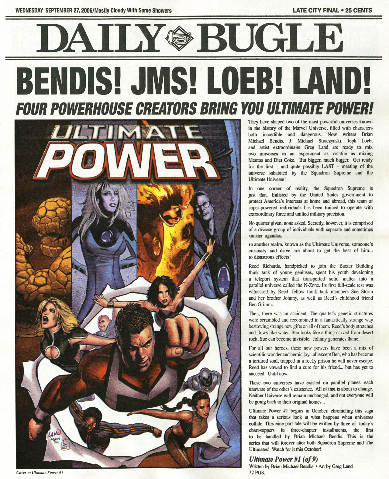 Daily Bugle (2006) issue 1 - Page 2