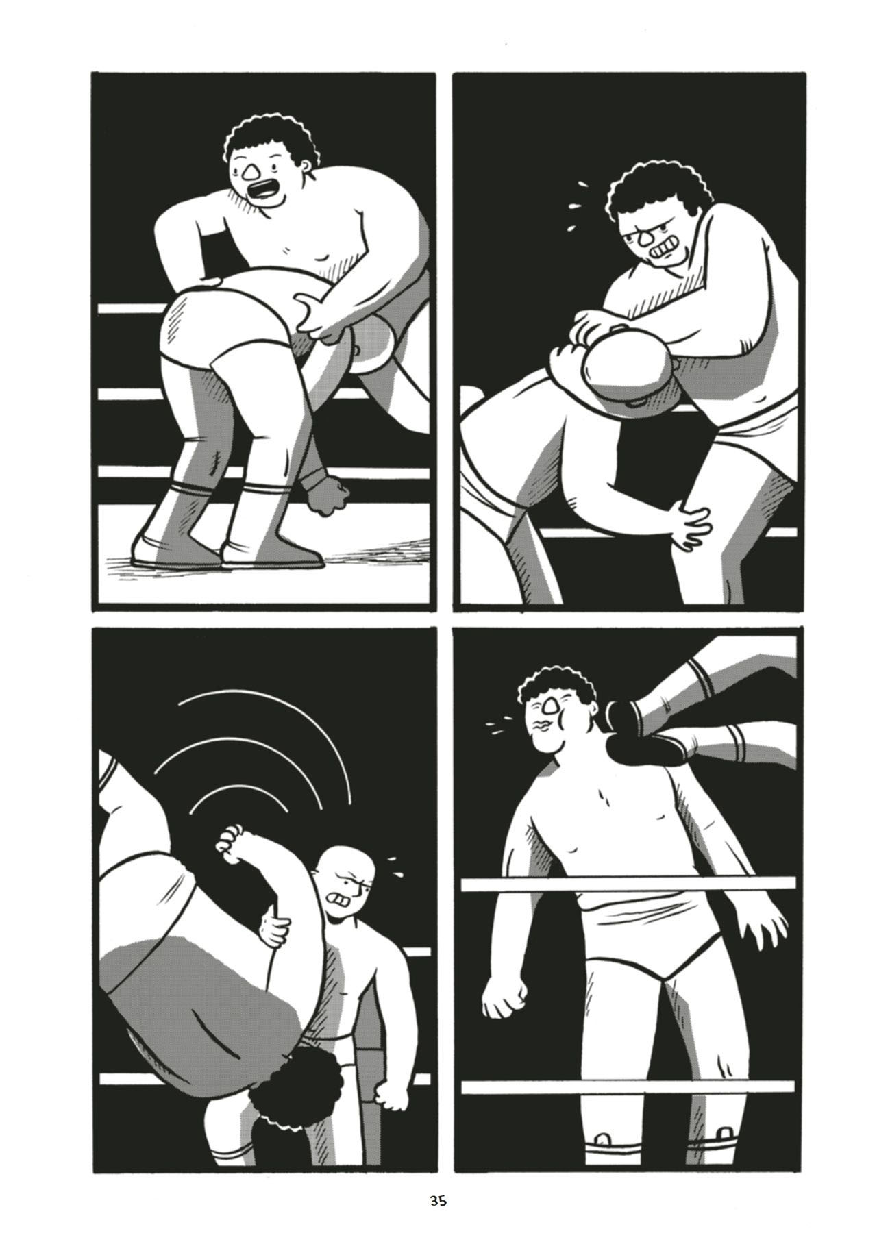 Read online Andre the Giant: Life and Legend comic -  Issue #1 - 36