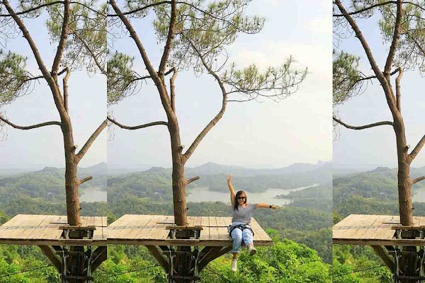Panorama Indah Wisata Alam Kalibiru, Kulonprogo, Yogyakarta Panorama Indah Wisata Alam Kalibiru, Kulonprogo, Yogyakarta