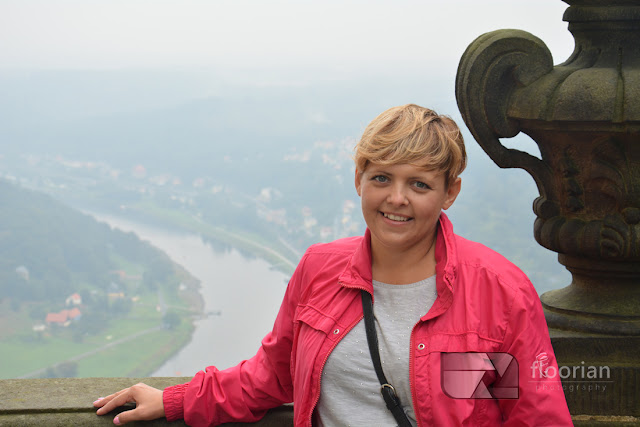  Saksonia na Weekend - atrakcje turystyczne Szwajcarii Saksońskiej - widok na rzekę Łabę z twierdzy Königstein