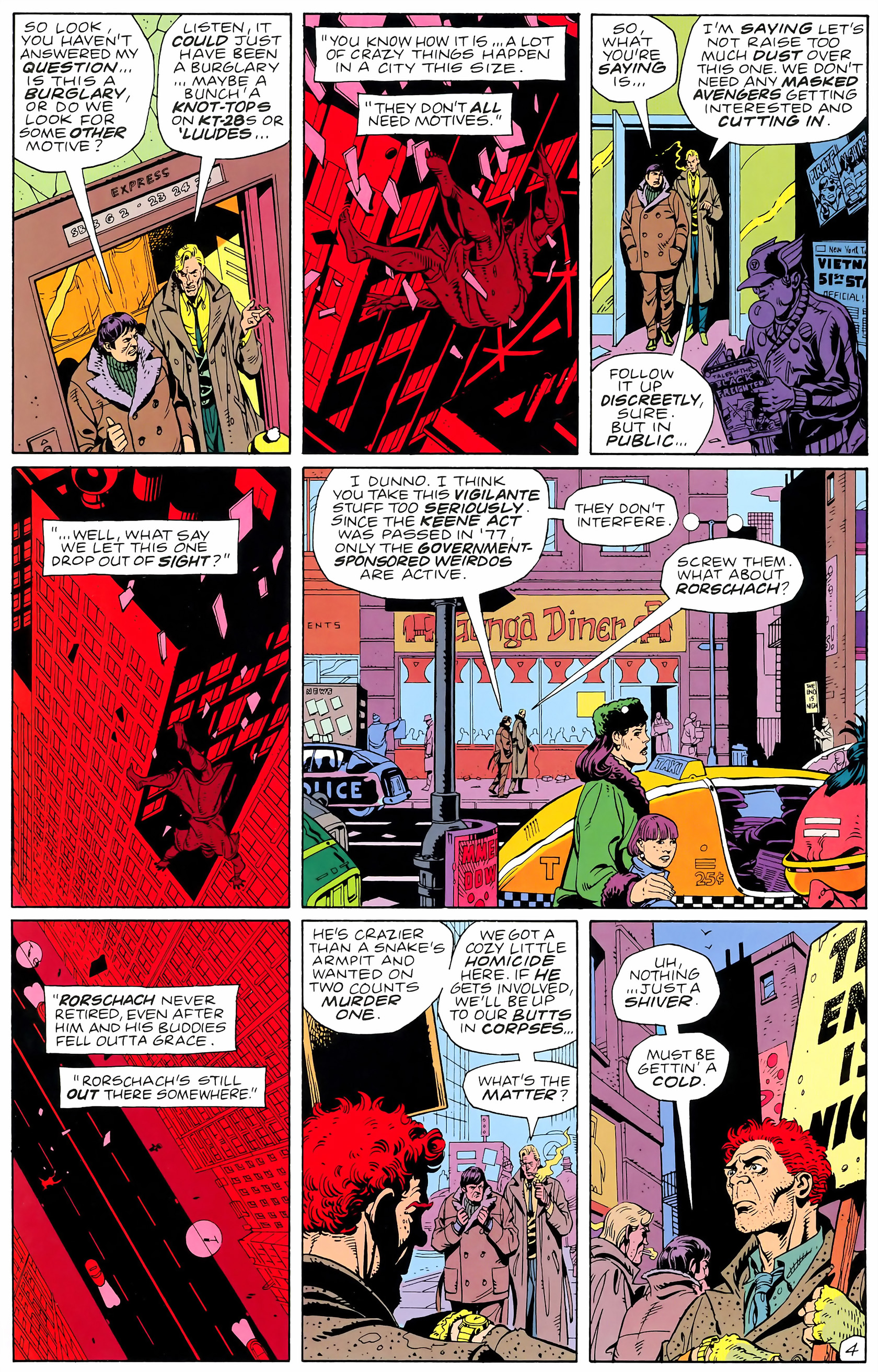 Read online Watchmen comic -  Issue #1 - 6