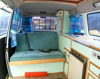 Foldable seats (sofa)- Interior of the car