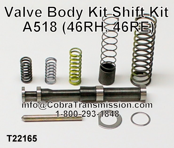 Cobra Transmission Parts 18002931848 A518, 46RH, 46RE Transmission