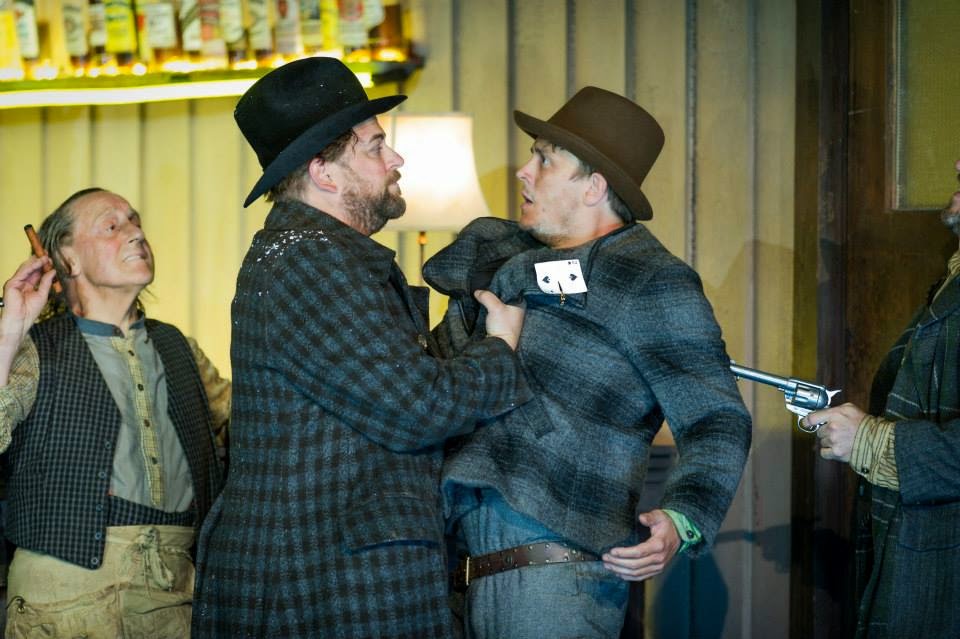 Graham Clark, Craig Colclough and Jonathan McGovern in The Girl of the Golden West - © Robert Workman
