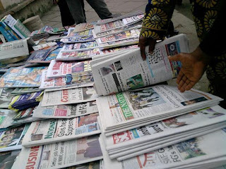 Latest Nigerian Newspapers Headlines For Today, Wednesday, July 12, 2017