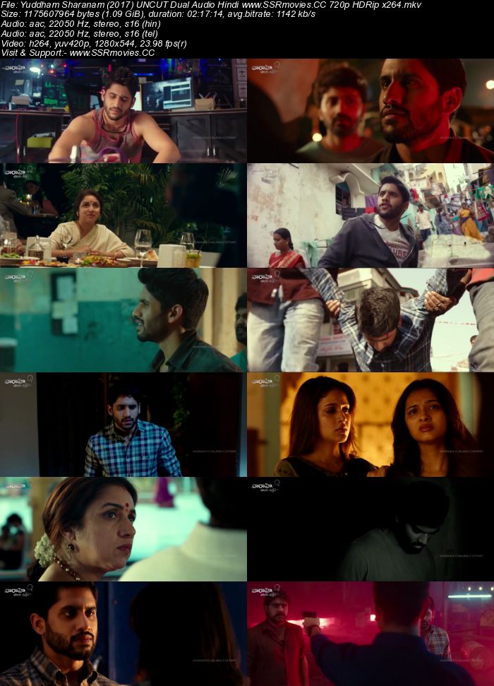 Yuddham Sharanam (2017) Dual Audio Hindi Dubbed 720p HD Download