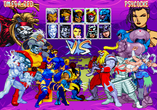 Marvel Super Heroes vs. Street Fighter secret characters, Marvel vs. Capcom