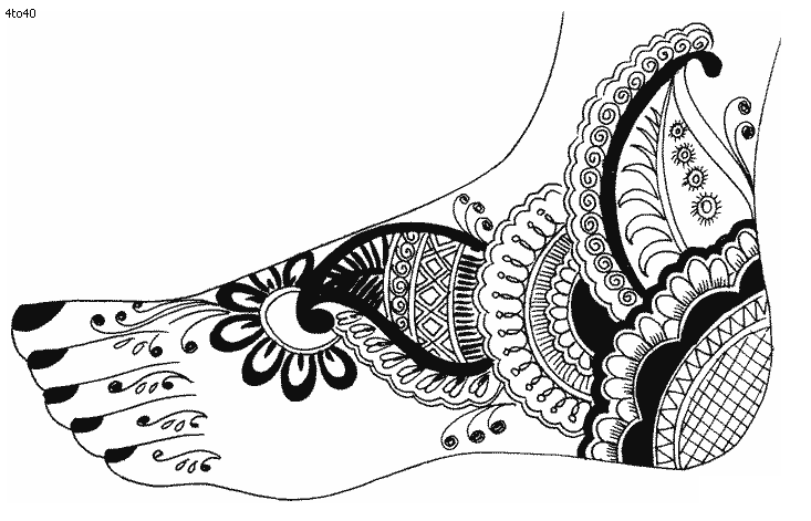 A4 size drawing paper picture