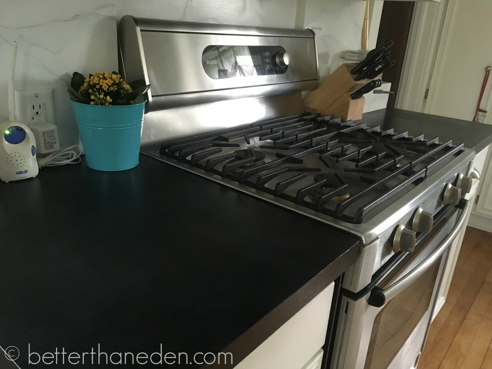 A Faux Soapstone Painted Countertop Mary Haseltine