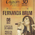 CAPIM GROSSO / Cantora evangélica, Fernanda Brum estará se apresentando dia 08 de maio em Capim Grosso