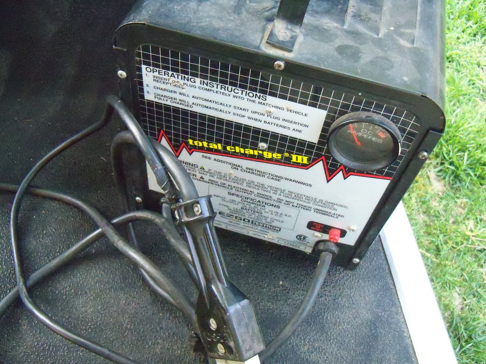 Dog Eared: We Bought a Gofer Cart