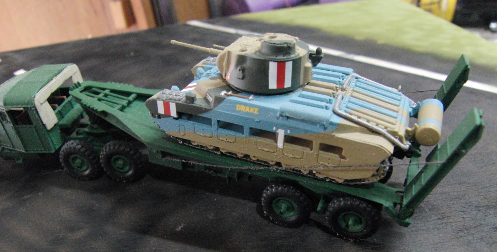 JN Model kits Review Airfix 1/76 scammel tank transport