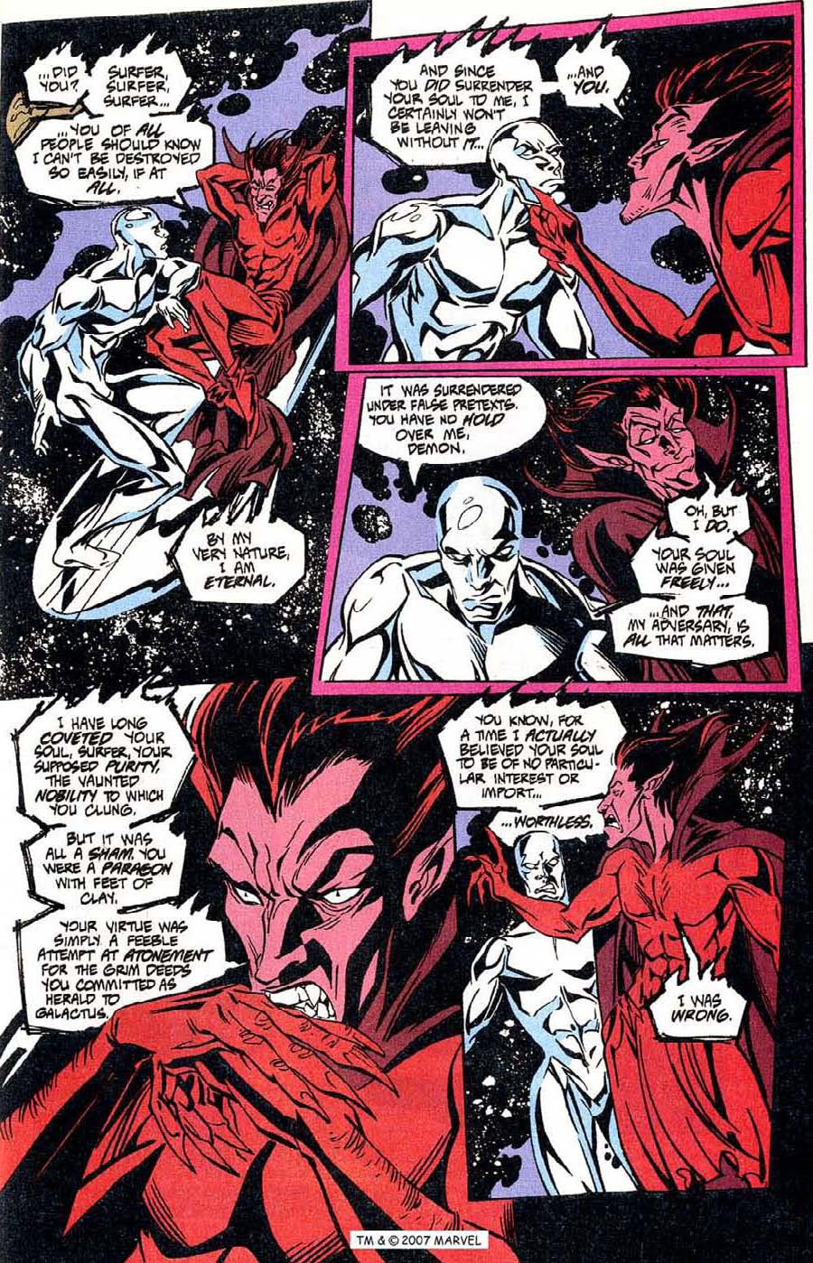 Read online Silver Surfer (1987) comic - Issue #100 - 9