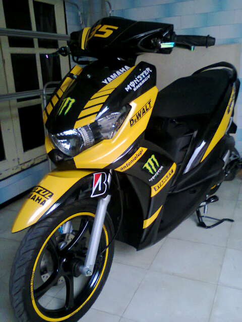 modifikasi warna mio soul gt terpopuler