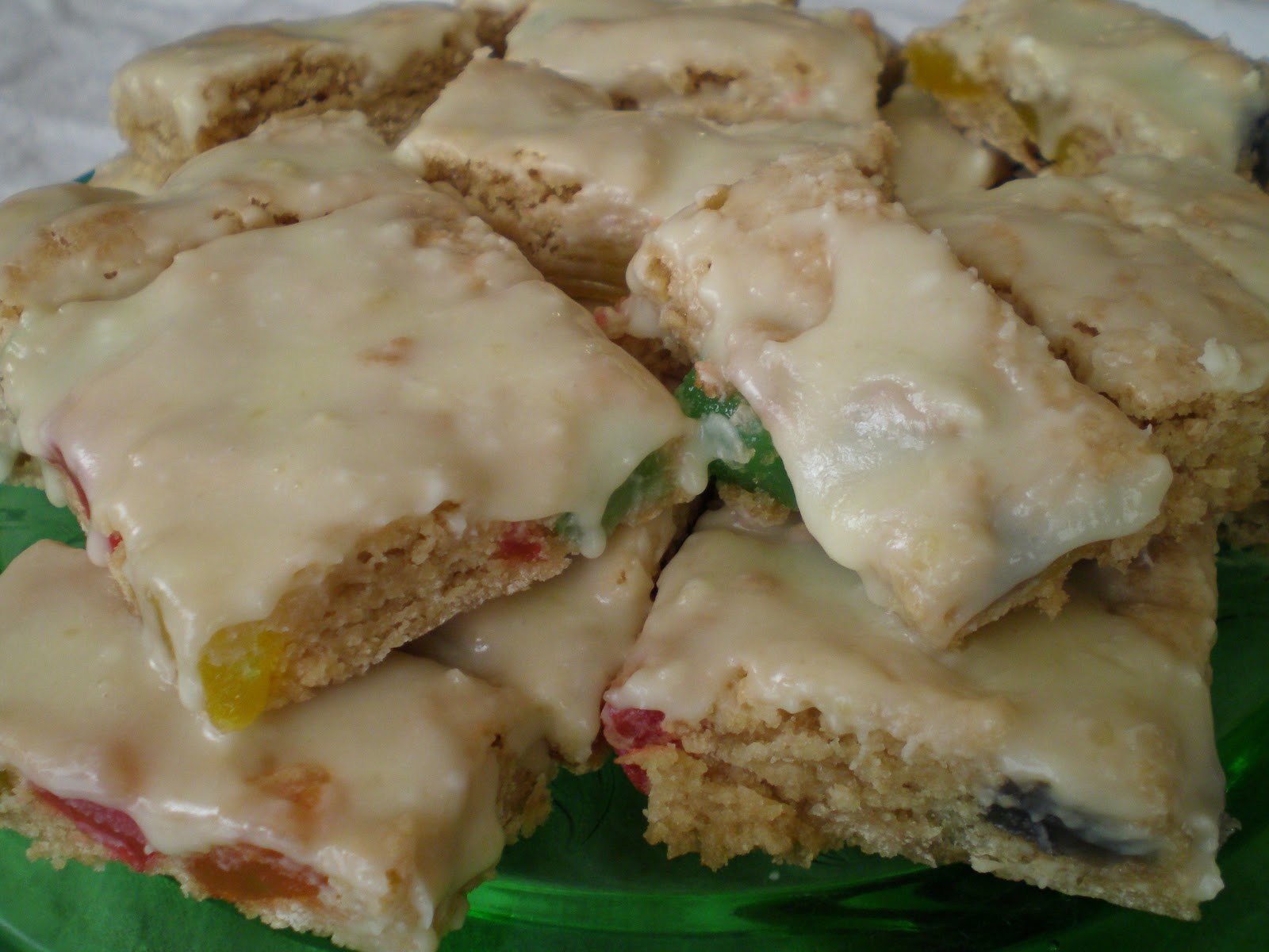 Basil and Rosemary's Kitchen Fruit Slice Cookie Bars