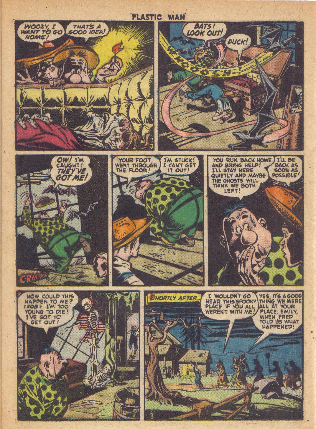 Read online Plastic Man (1943) comic -  Issue #39 - 16