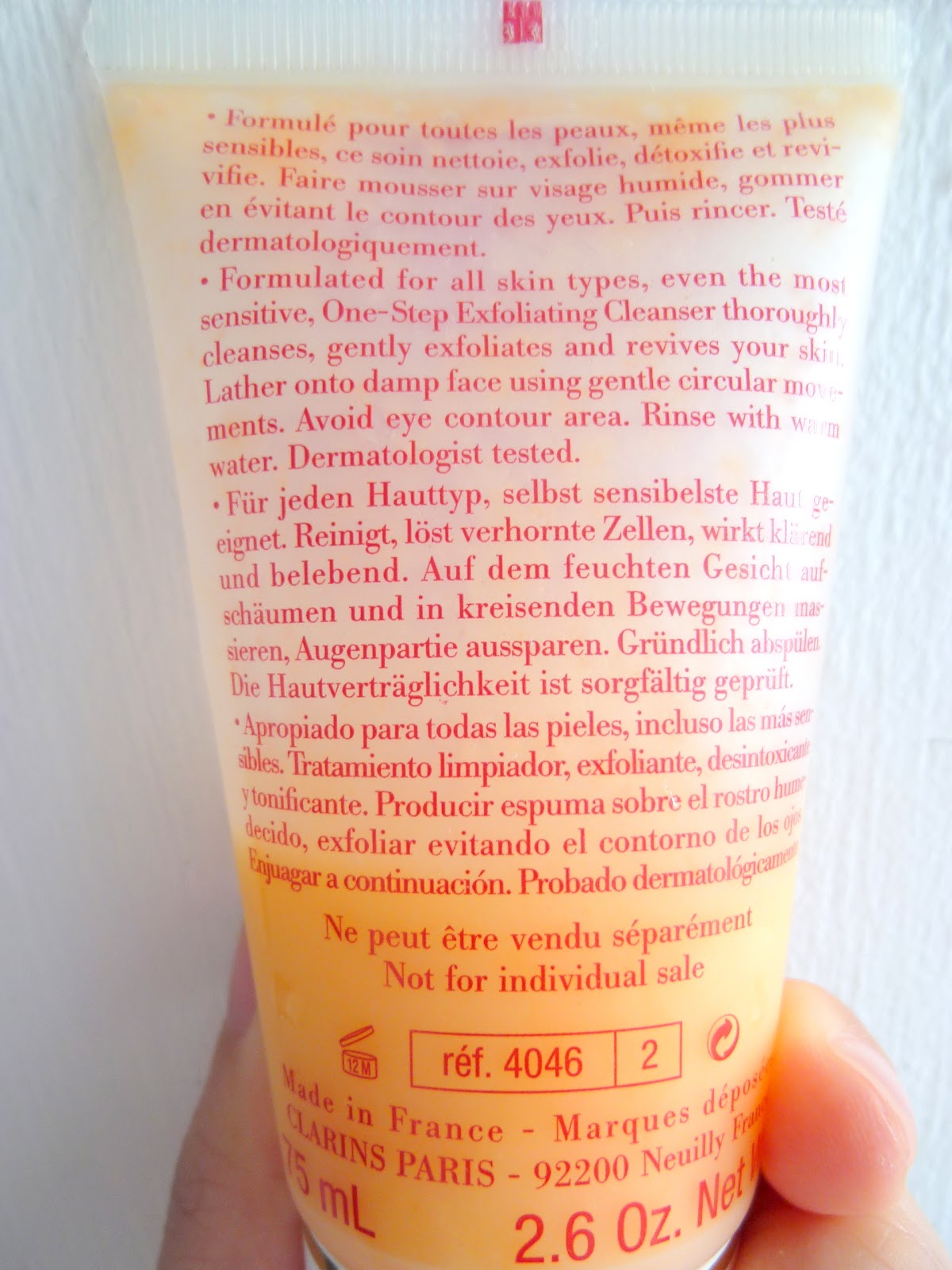 Slightly Obsessed. Clarins OneStep Gentle Exfoliating Cleanser with