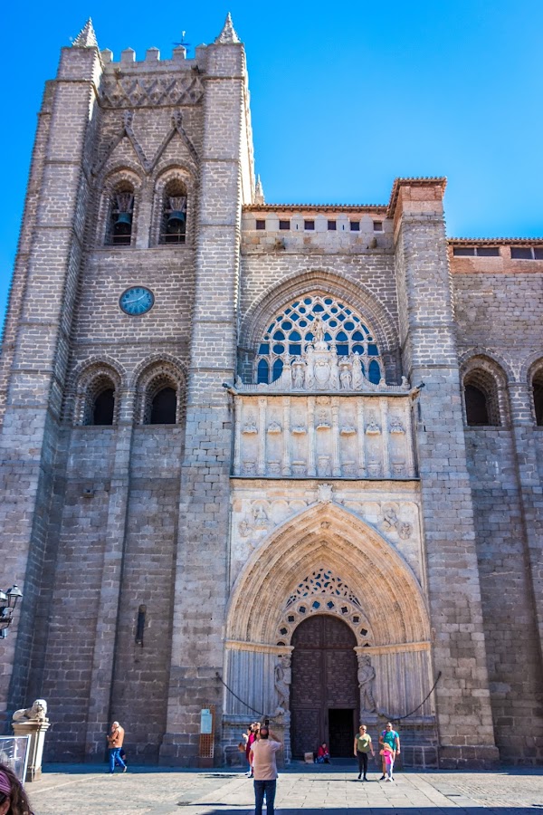 España, Castilla y León, Ávila, Catedral,