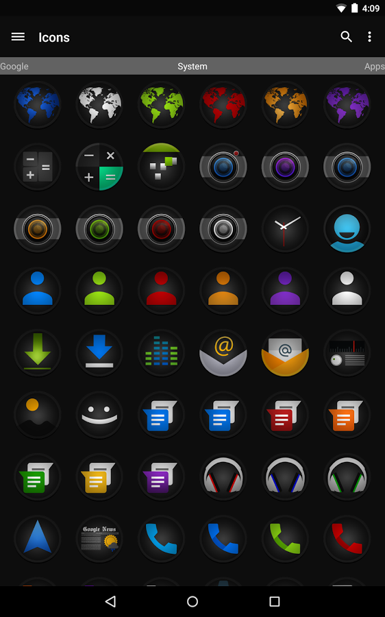 Icon pack 4pda