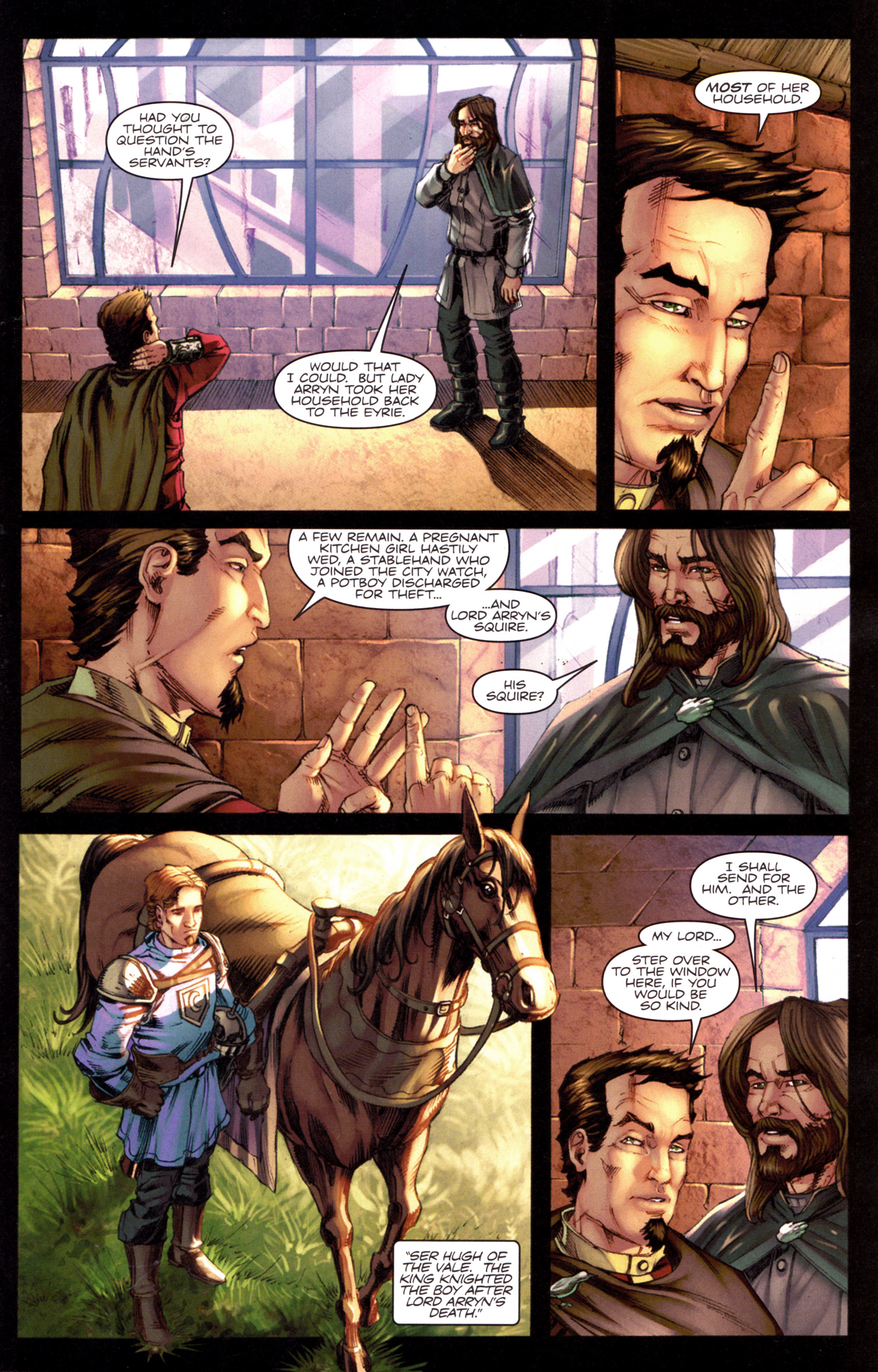 Read online A Game Of Thrones comic -  Issue #8 - 9