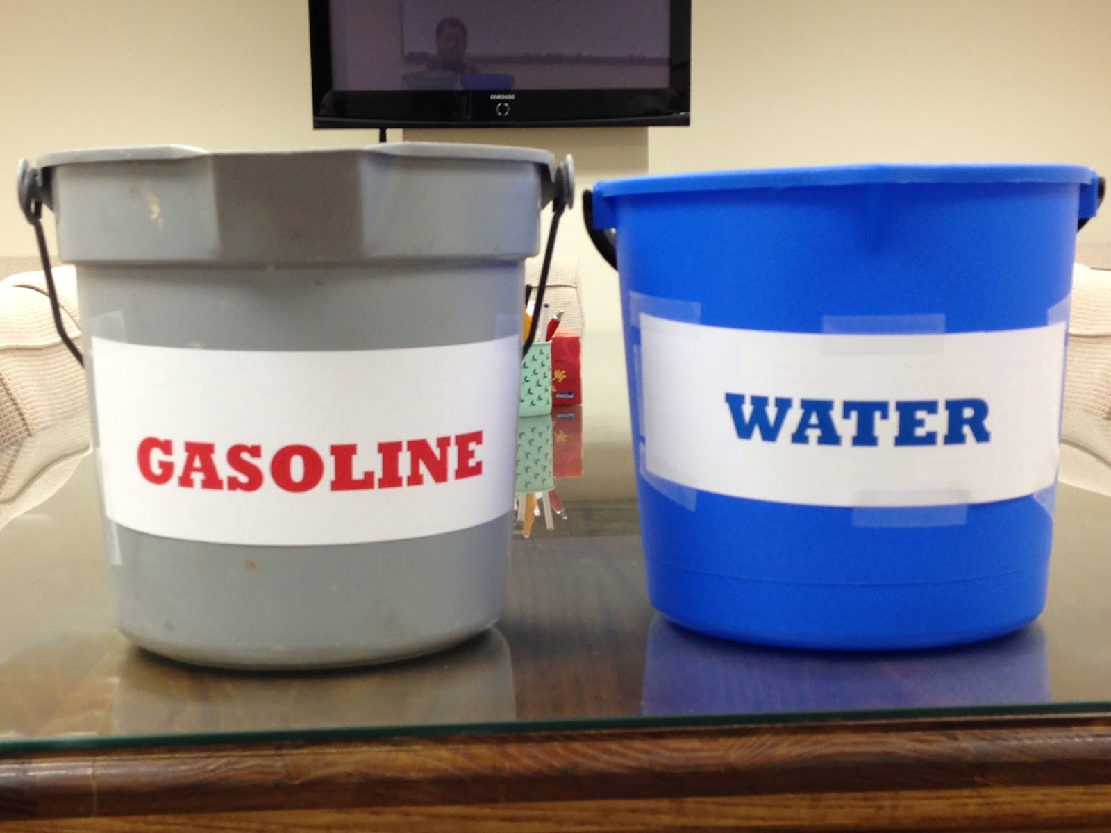 Folks, Listen! The Two Buckets You Carry To Church!