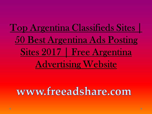 Free Argentina Classifieds Sites List