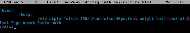 [CentOS 7] LAB 8.7 Konfigurasi Enable Basic Authentication (Apache Web ...