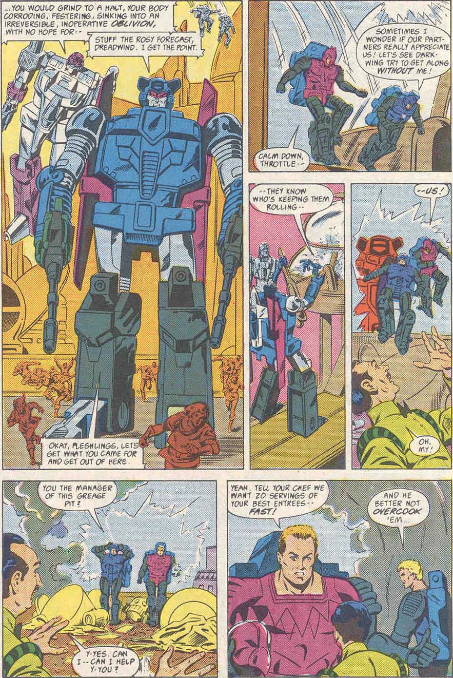 Read online The Transformers (1984) comic -  Issue #42 - 4