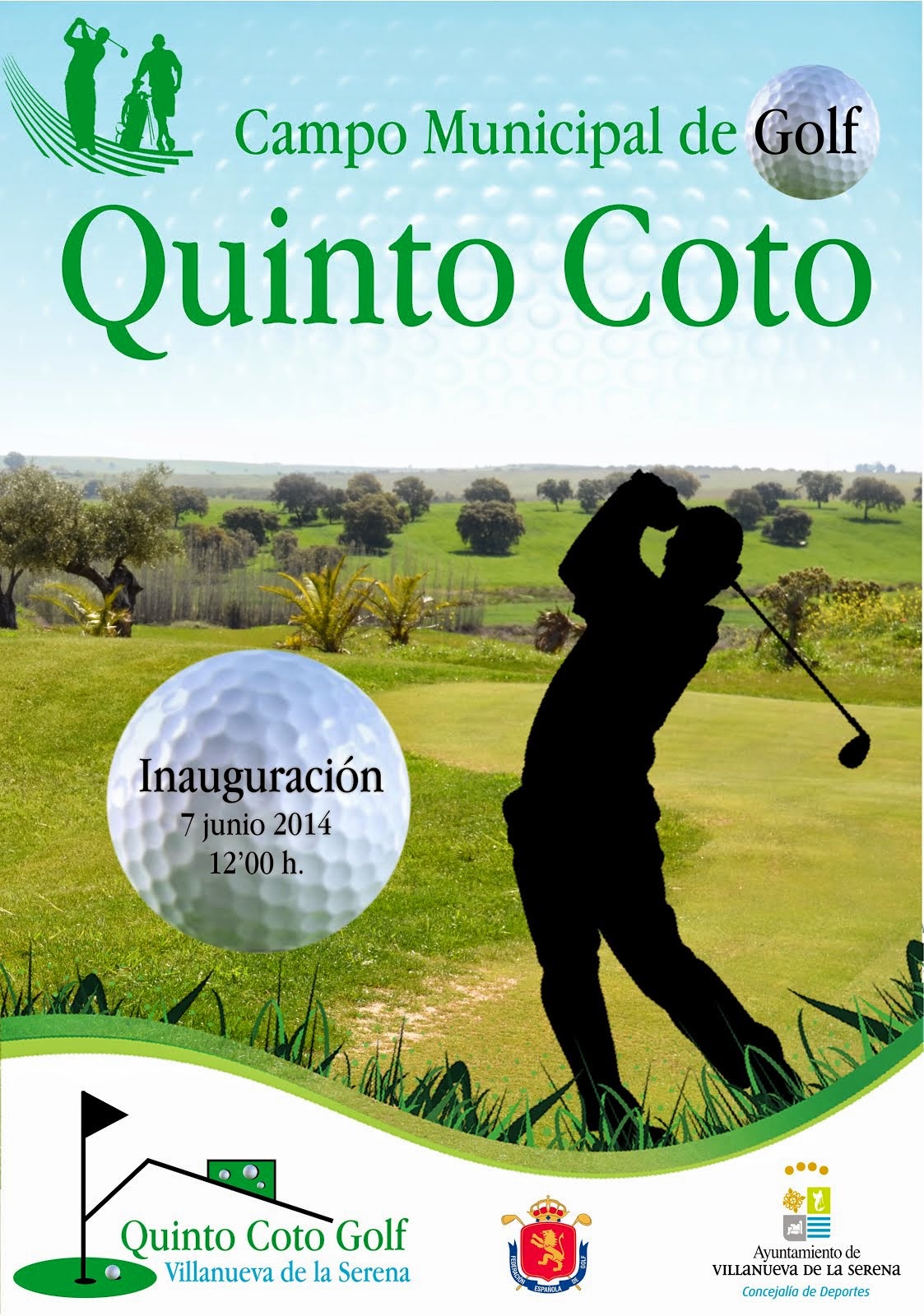 Inauguración Campo de Golf