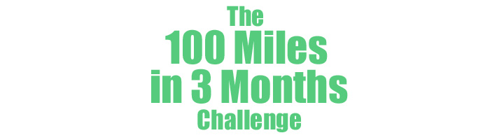 100 Miles in 3 Months Challenge