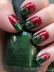 christmas nail bells