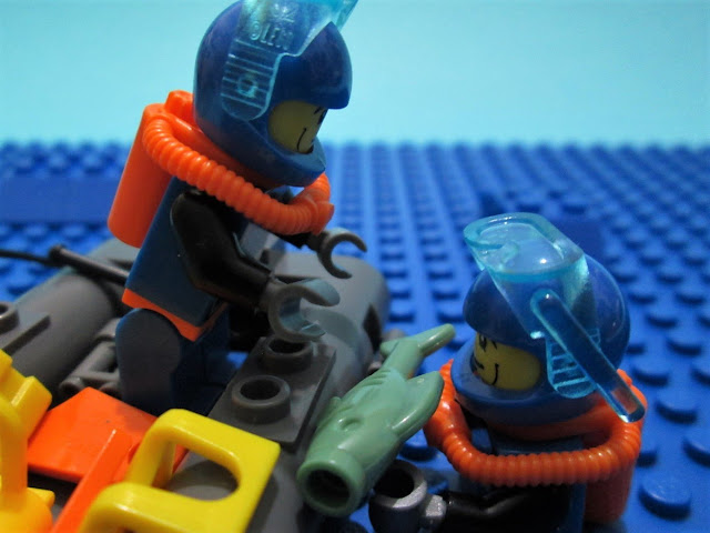 MOC LEGO Mergulhadores