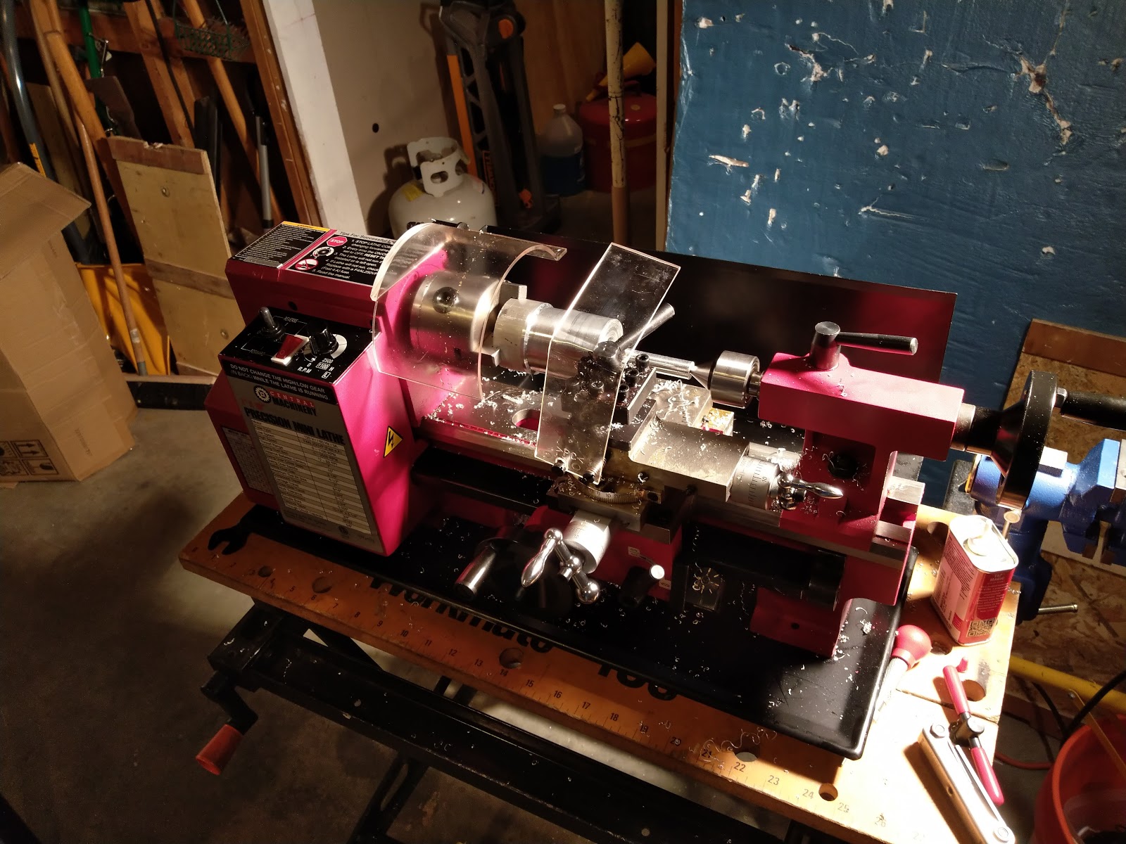 Ventures in Making New Tool Review Harbor Freight MiniLathe