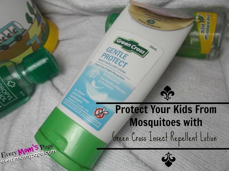 Protect Your Kids From Mosquitoes #greencross #iwasdengue 