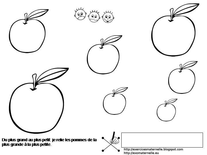 Fiche maternelle pomme