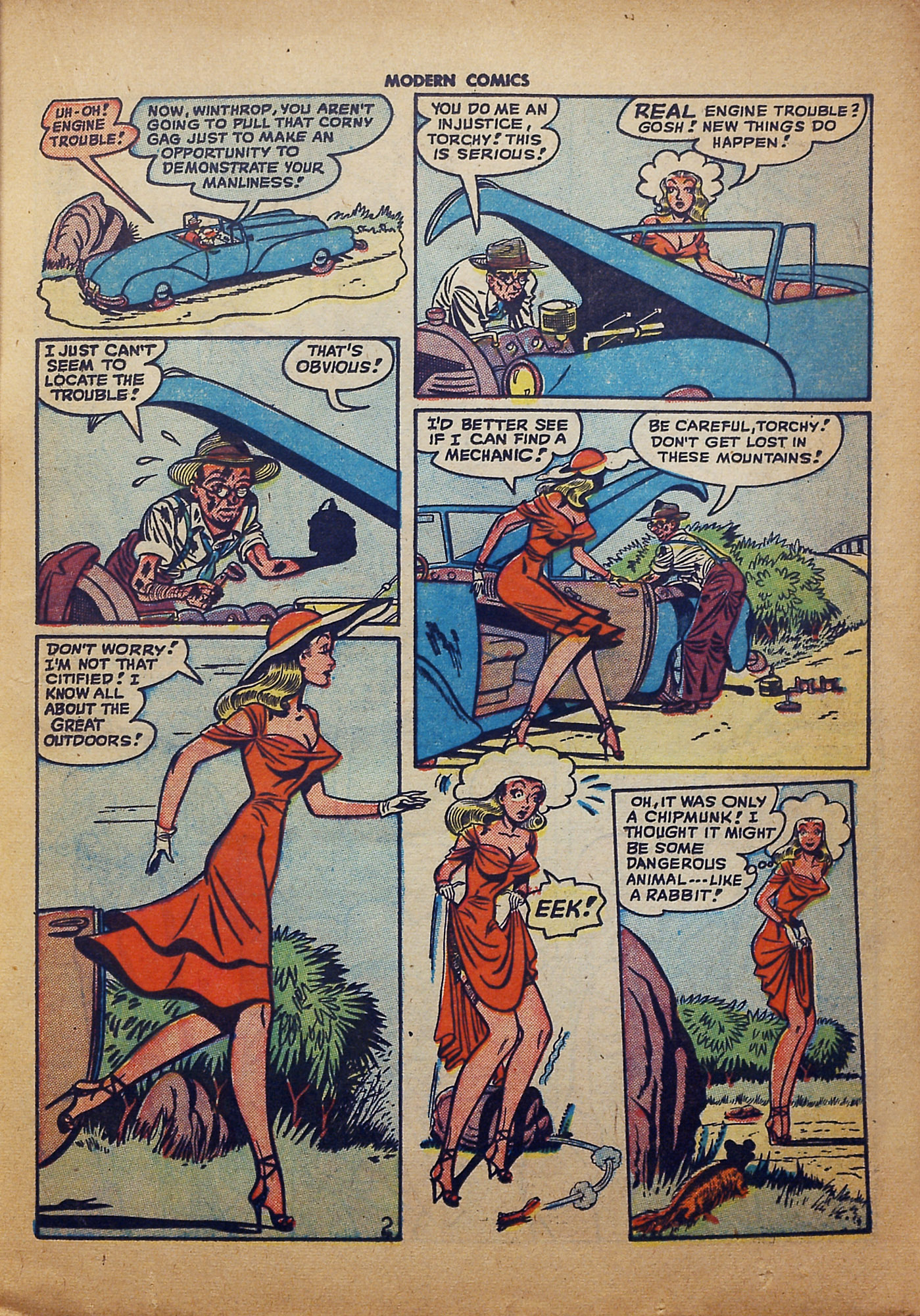 Read online Modern Comics comic -  Issue #74 - 23