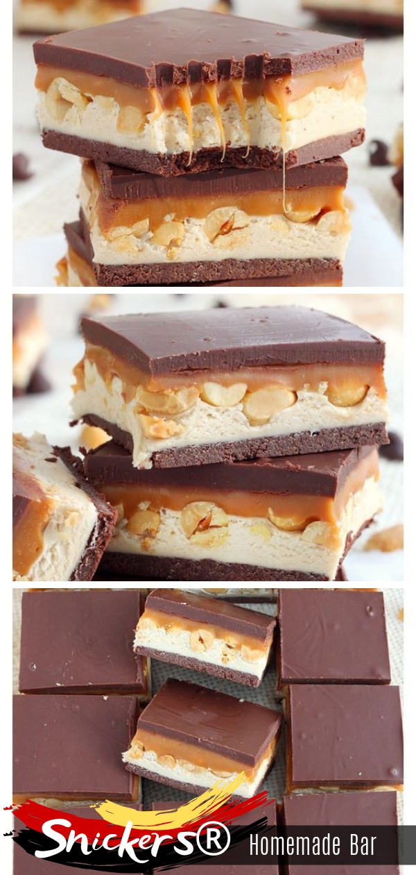 Homemade Snickers® Bar