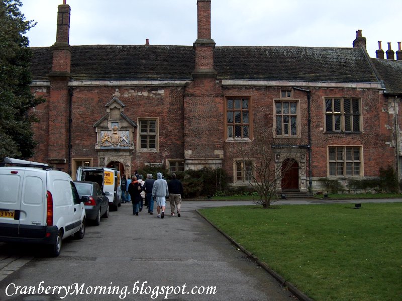Cranberry Morning King's Manor York, England Anglophile Friday