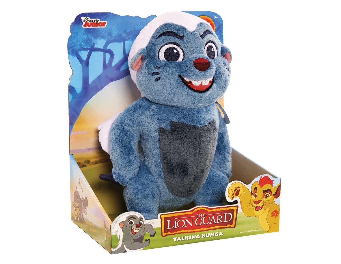 Disney Junior The Lion Guard Soft Plush Stuffed New Bunga The Honey Badger