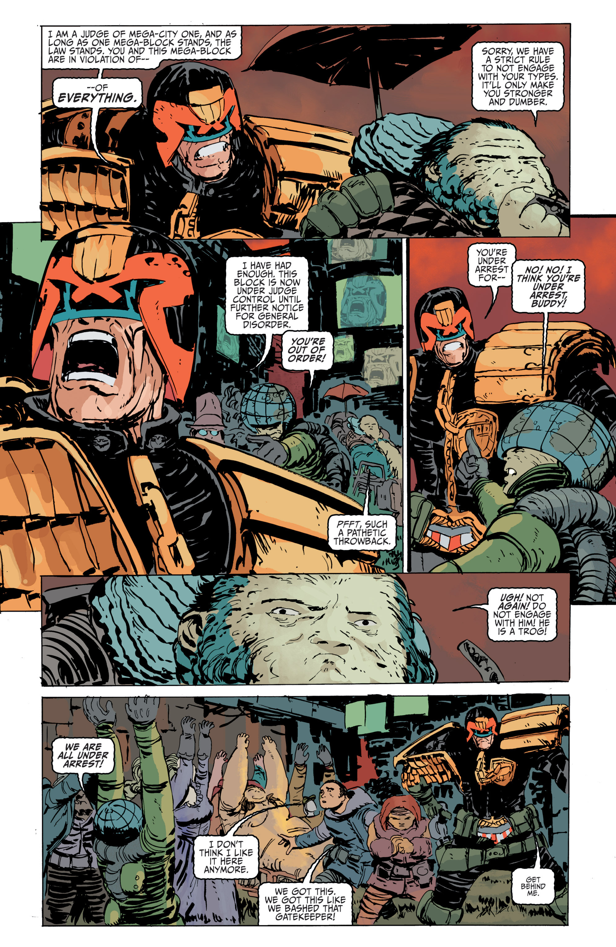 Read online Judge Dredd (2015) comic -  Issue #2 - 10