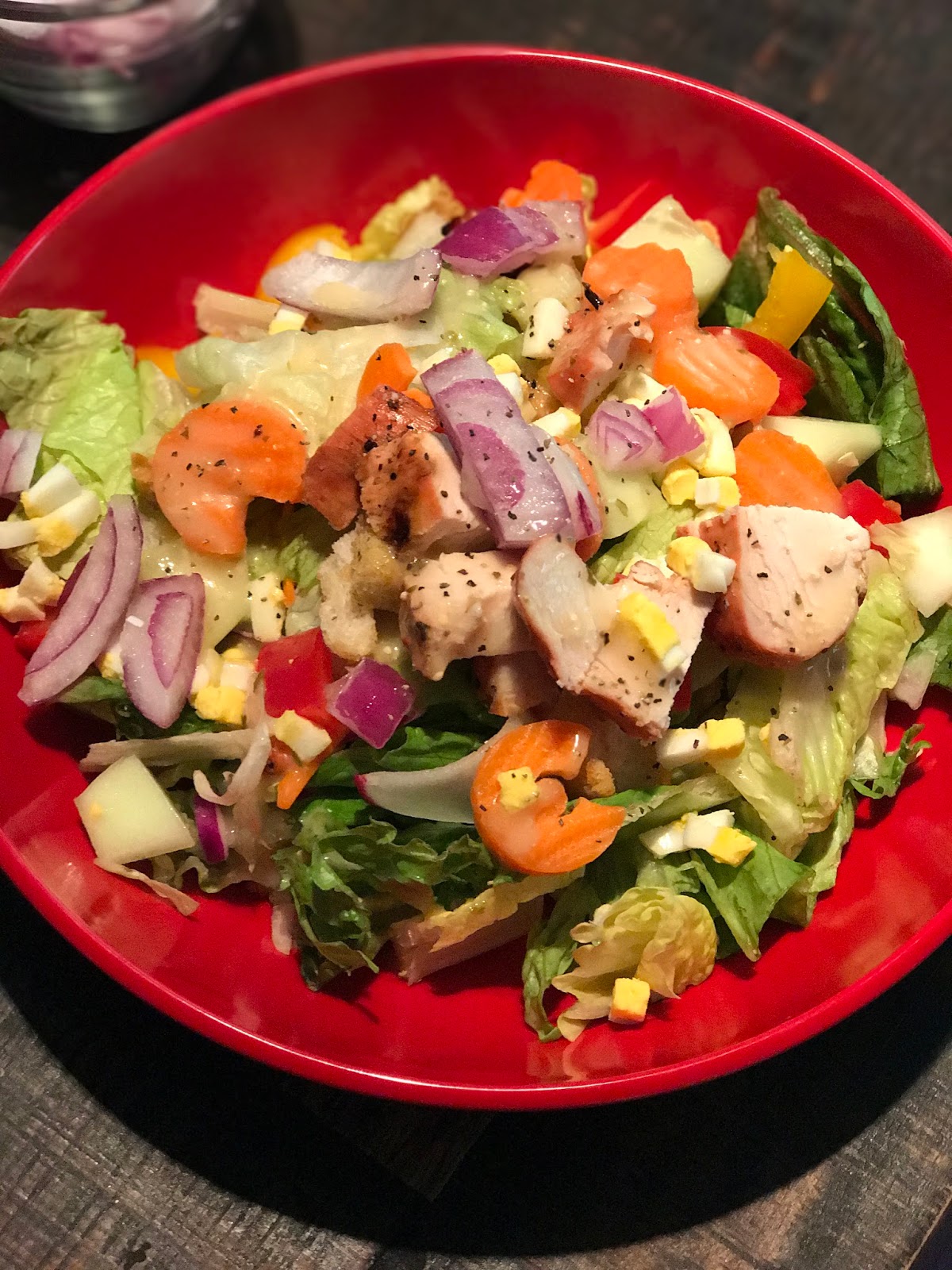 Recipe Club {Salad Bar} My Glittery Heart