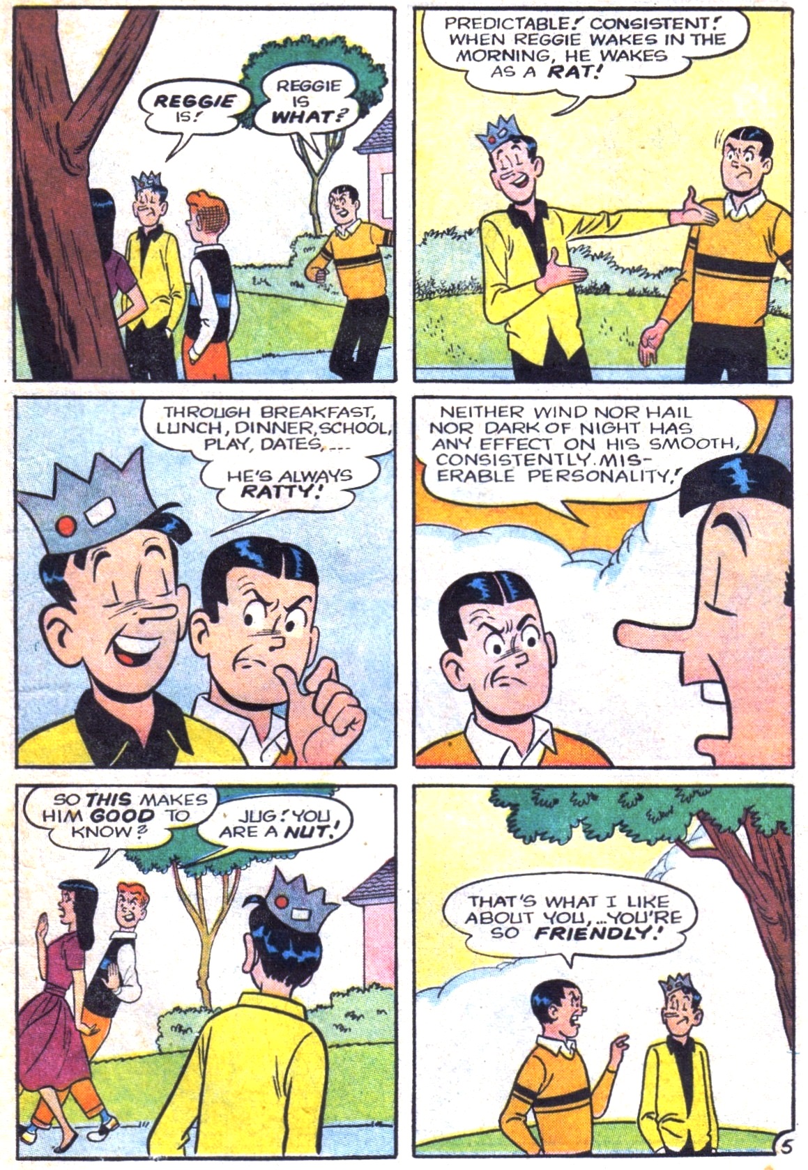 Read online Archie's Pal Jughead comic -  Issue #88 - 7