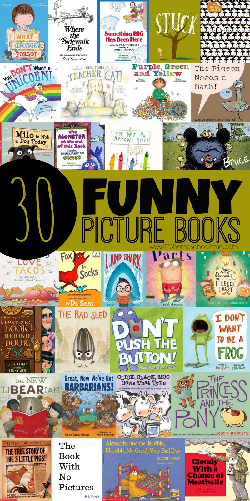 30 Funny Picture Books