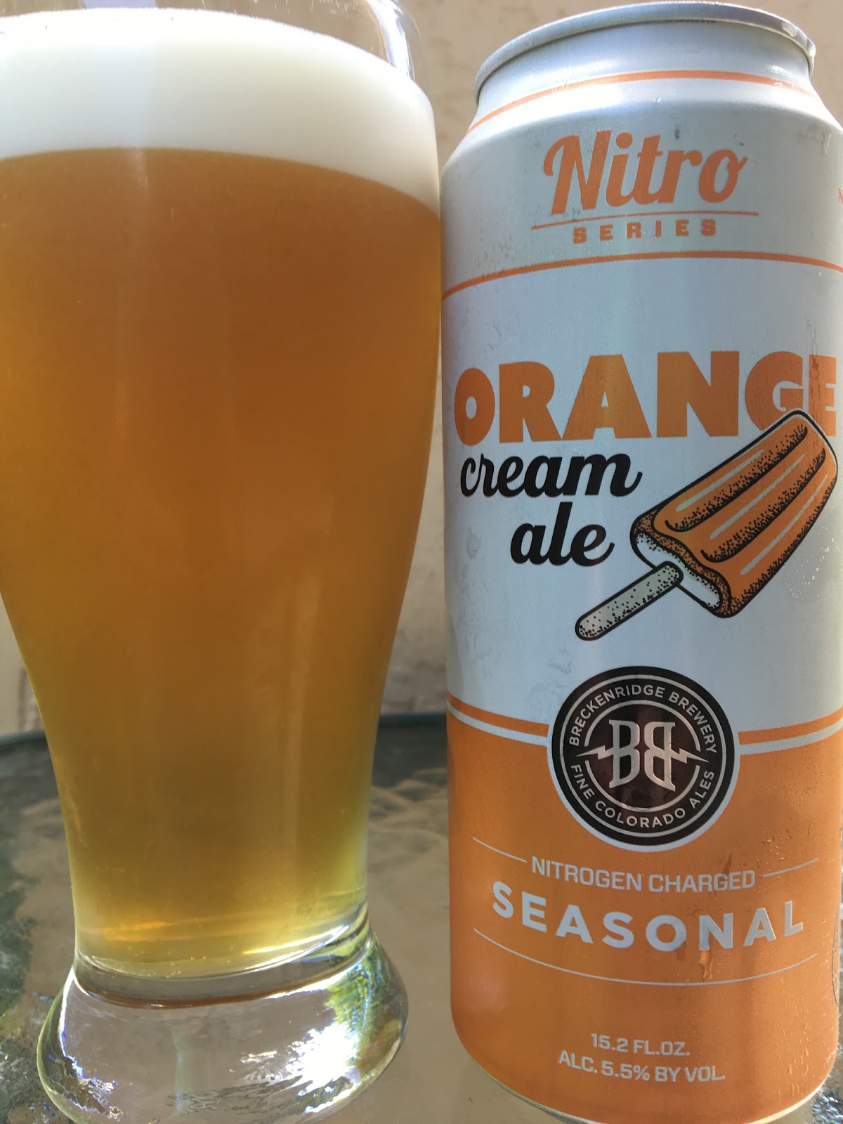 Daily Beer Review Nitro Series Orange Cream Ale