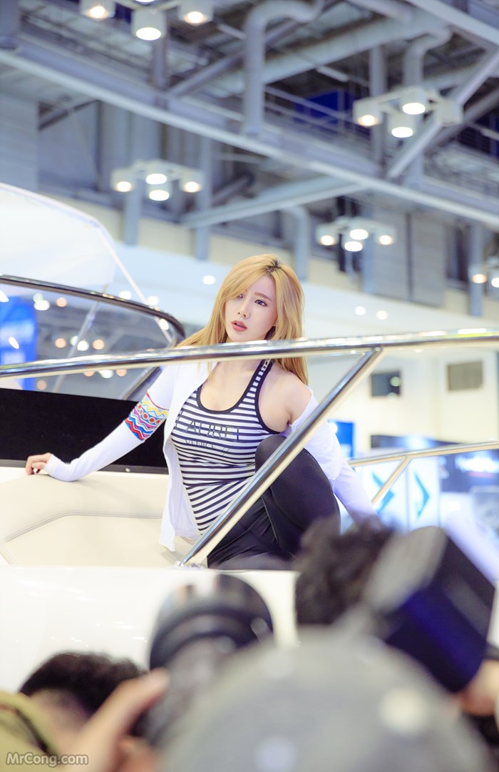 Beautiful Song Ju Ah at the Busan International Boat Show 2017 (308 photos) photo 2-8